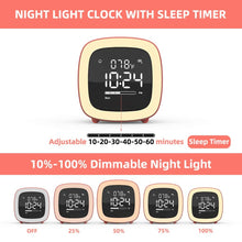 Load image into Gallery viewer, Cute TV Night Light Alarm Clock
