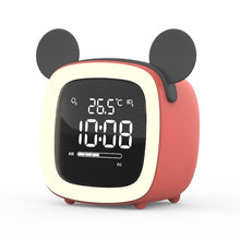 Load image into Gallery viewer, Cute TV Night Light Alarm Clock
