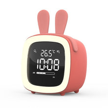 Load image into Gallery viewer, Cute TV Night Light Alarm Clock
