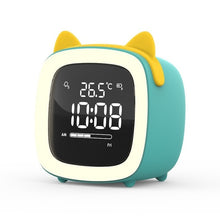 Load image into Gallery viewer, Cute TV Night Light Alarm Clock
