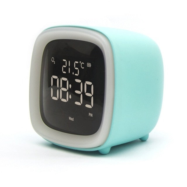 Cute TV Night Light Alarm Clock